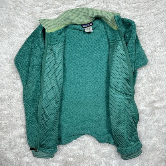 Patagonia Women's R2 Jacket Fleece Size Small Agate Green / Teal - Picture 4 of 8